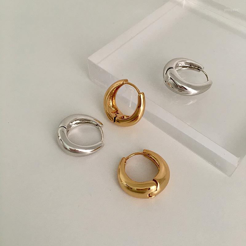

Hoop Earrings 2022 Trendy Korean Circle For Women Wedding Party Jewelry Gift Brinco Eh1851