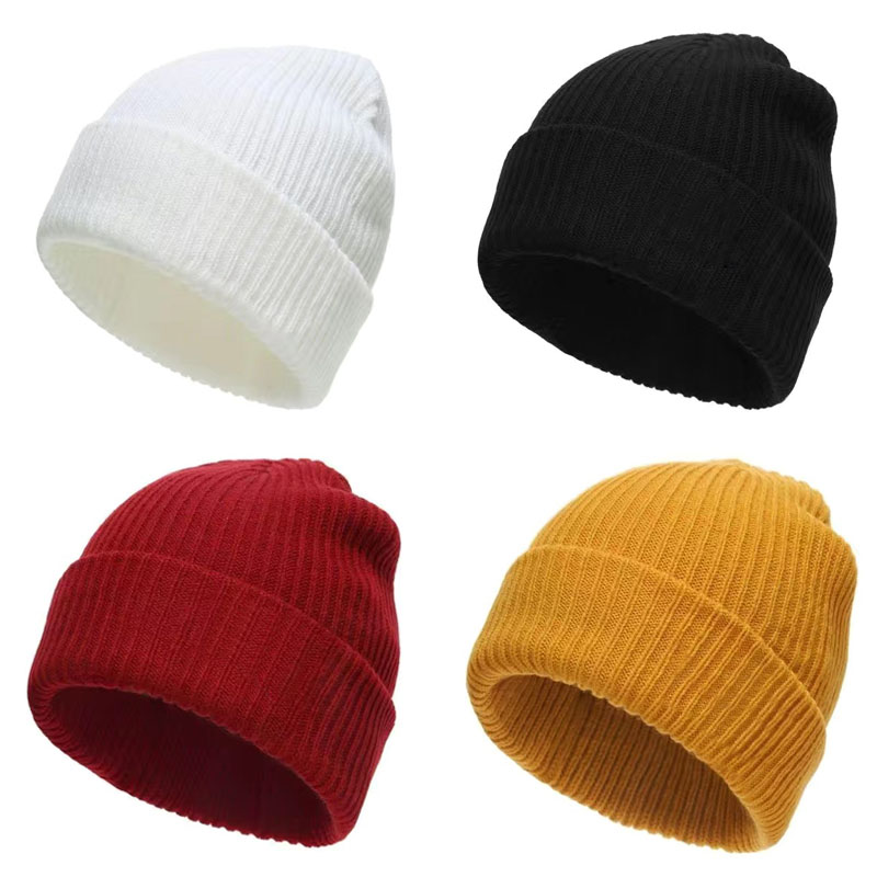 

Designer Hat For Womens Winter Fashion Warm Wool Cap Mens and Womens Ball Hats Letter Solid Wools Women's Knitted Antifreeze Cotton Beanie Caps, Color 4