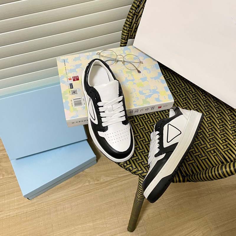 

Casual Shoes Sports Sneaker Men Women Trainers Sneakers Leather Lace Up Size 35-40 With BOX, C2