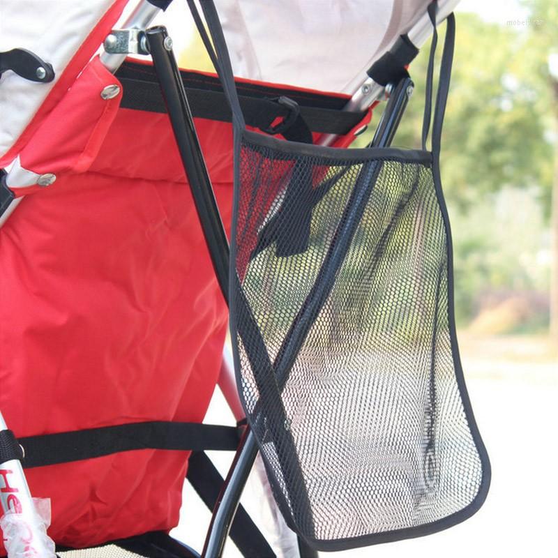 

Stroller Parts Infant Pram Cart Mesh Hanging Storage Bag Baby Organizer Mummy Diaper Accessories