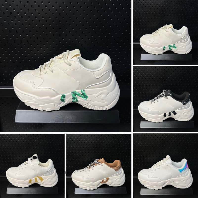 

men women high thick soled outdoor casual shoes N Yankees daddy shoe couple anti-skid wear-resistant, Color 3