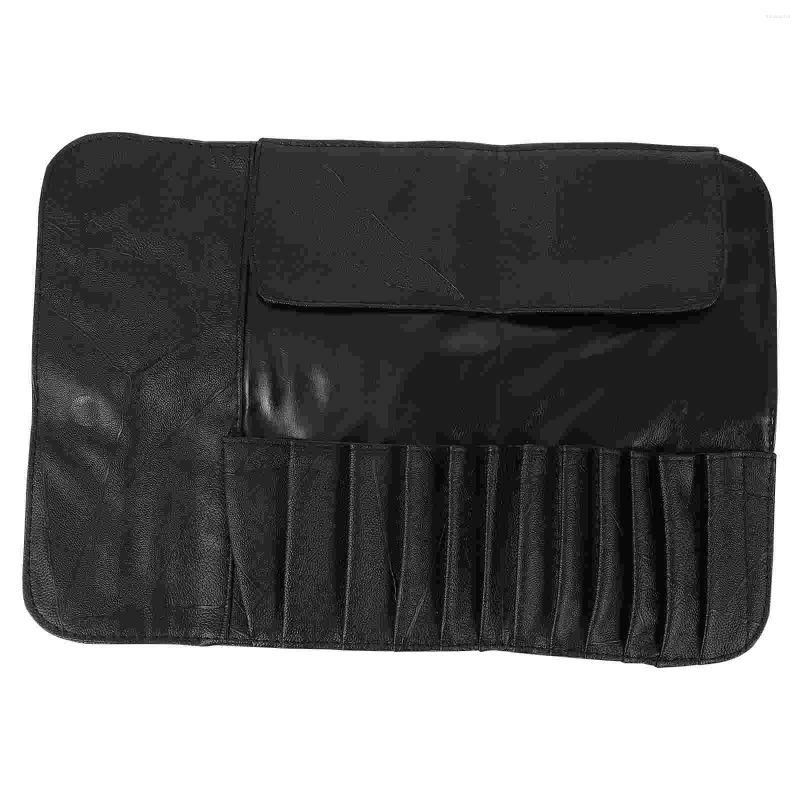 

Brush Bag Makeup Carrying Rolling Case Organizer Roll Wrap Display Bags