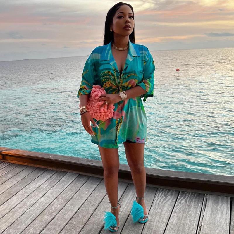 

Women' Blouses LFRVZ 2022 Retro Print Chiffon Office Lady Nature Free Fashion Open Stitch Half Sleeve Women Loose Long Shirt, Blue green