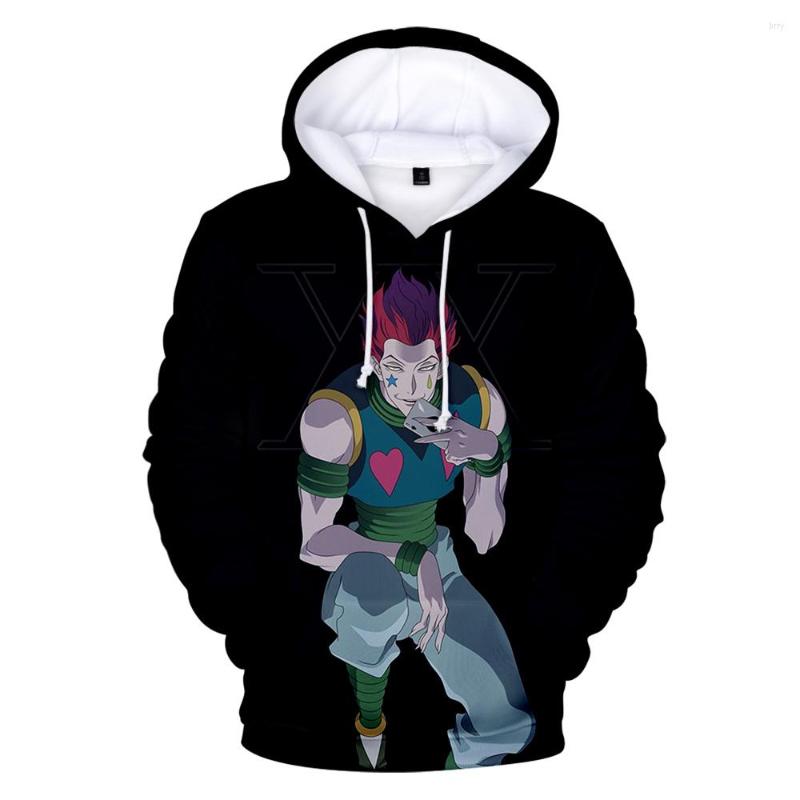 

Men's Hoodies Anime Hisoka 3D Printing Fashion Hoodie Women's Comfortable Sweatshirt Clothing Autumn Street Casual Oversized Pullover