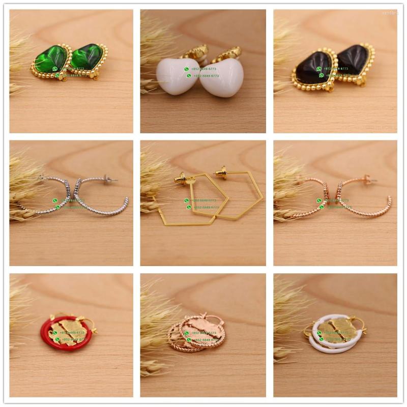 

Stud Earrings Aretes De Mujer Gold Plated Tory For Women Fashion Jewlery Boucle Oreille Femme