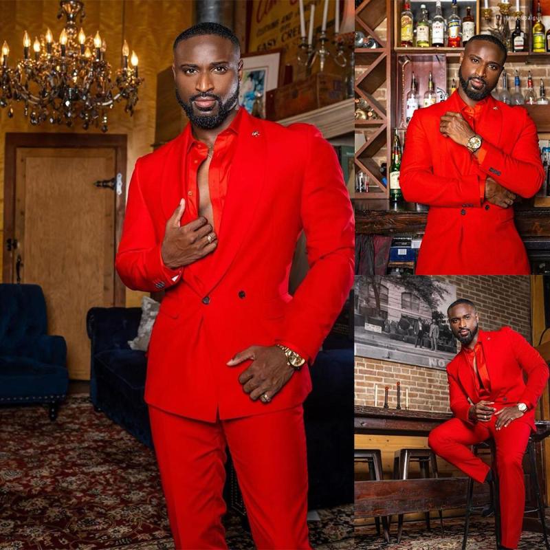 

Men's Suits Custom Size Red Groomsmen Tuxedos Shawl Lapel Groom Men Wedding Prom Man Blazer Jacket With Pants Set, Burgundy