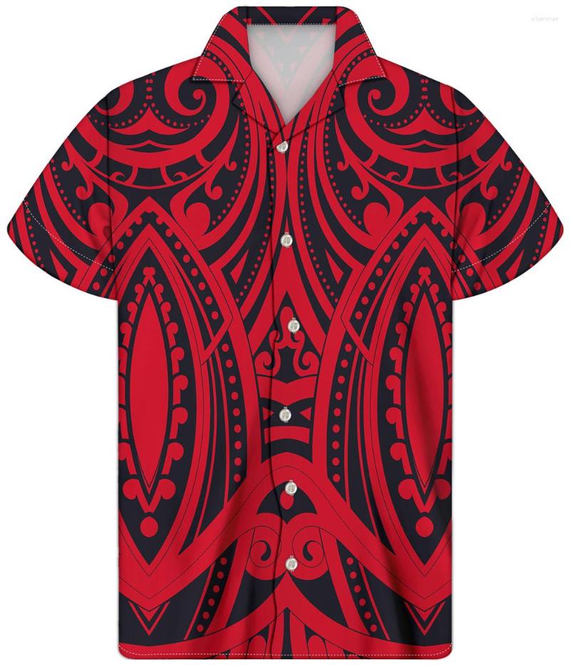 

Men's Casual Shirts HYCOOL 2022 Summer Floral Polynesian 3d Digital Printing Trend Loose Short-Sleeved Shirt Men's Top 5xl Large Size, Ysfd0291f16