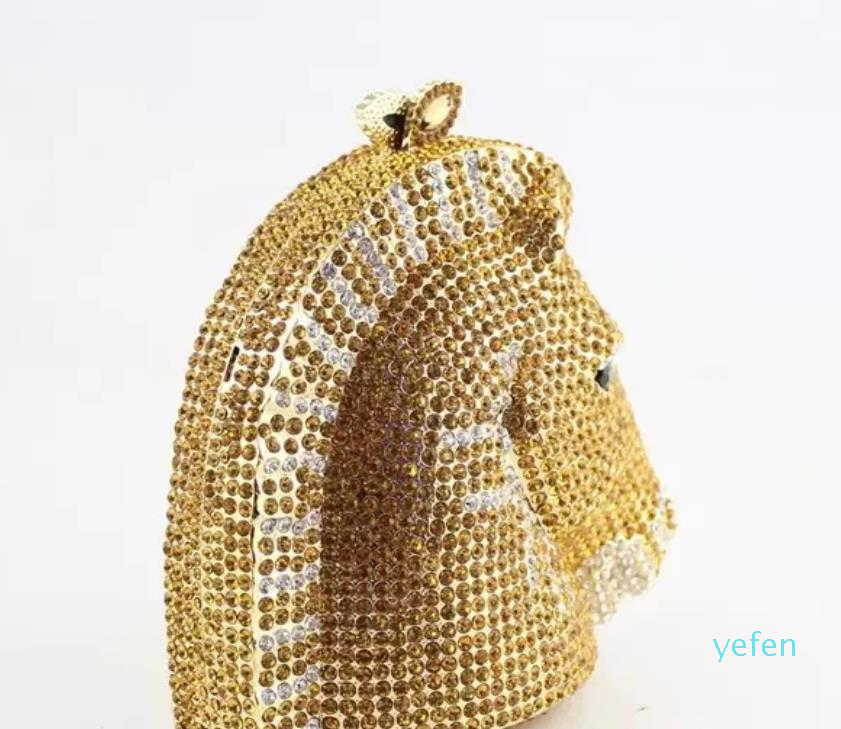

Evening Bags Socialite Women Crystal Evening Purse Handbag Formal Dinner Bridal Wedding, Color same as pictur