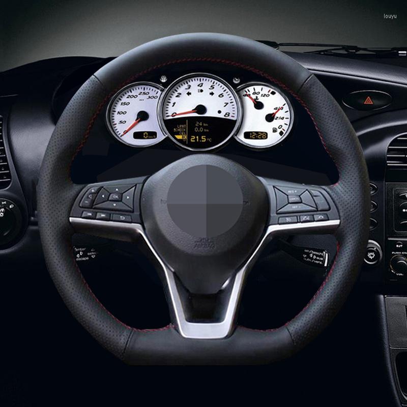 

Steering Wheel Covers Black Artificial Leather Car Cover ForNissan X-Trail 2022