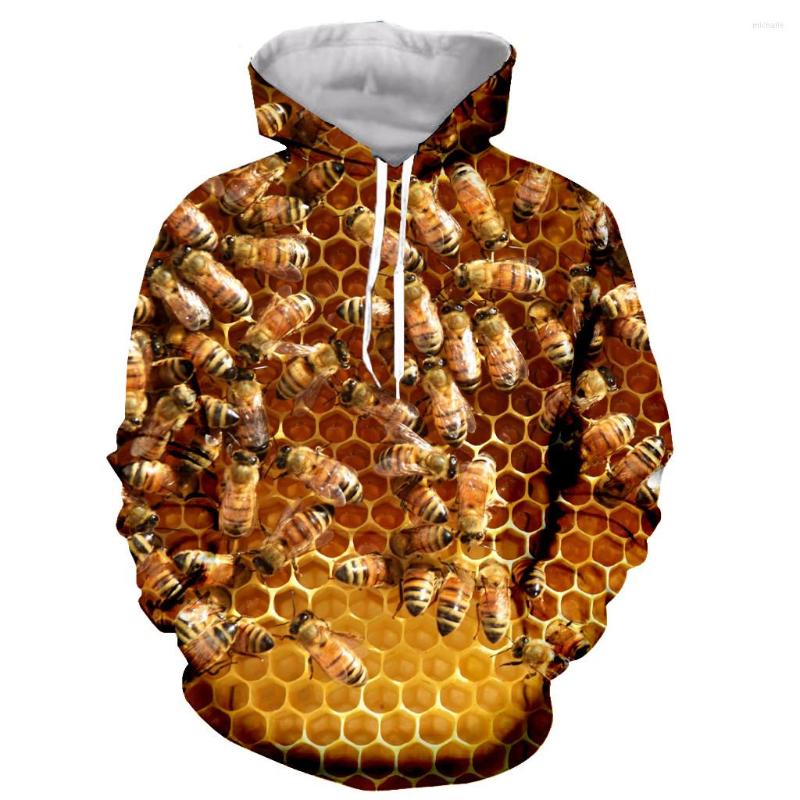 

Men' Hoodies Bee Funny Fashion Long Sleeves 3D Print Zipper/Hoodies/Sweatshirts/Jacket/Men/women Tops Drop, 04