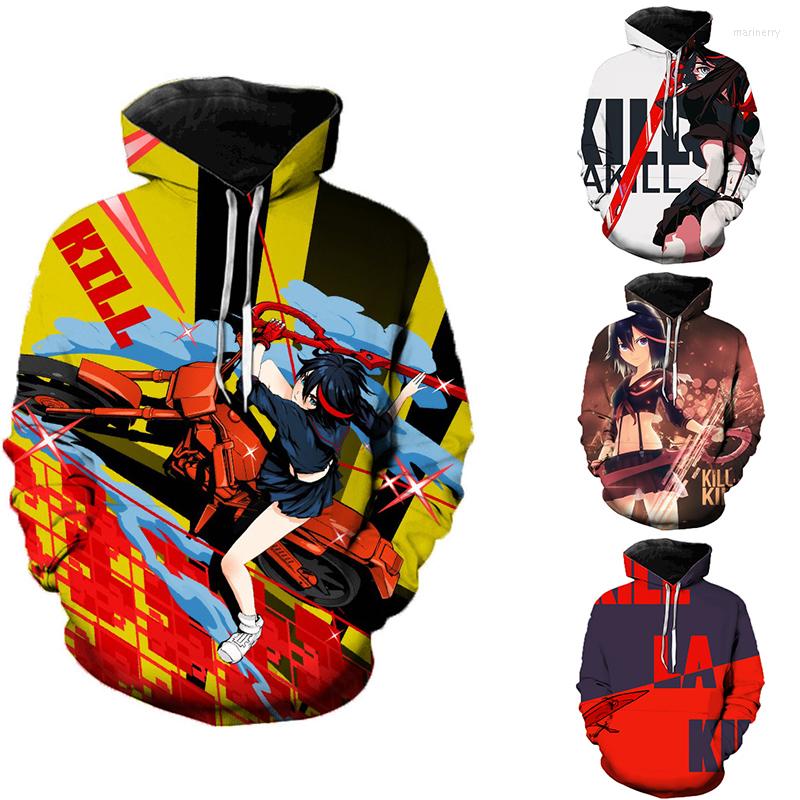 

Men's Hoodies 3D Printing Anime Characters Cut Clothing Girls Print Couple Street Style Long Sleeve Round Neck Loose Large Size Cool, Khaki
