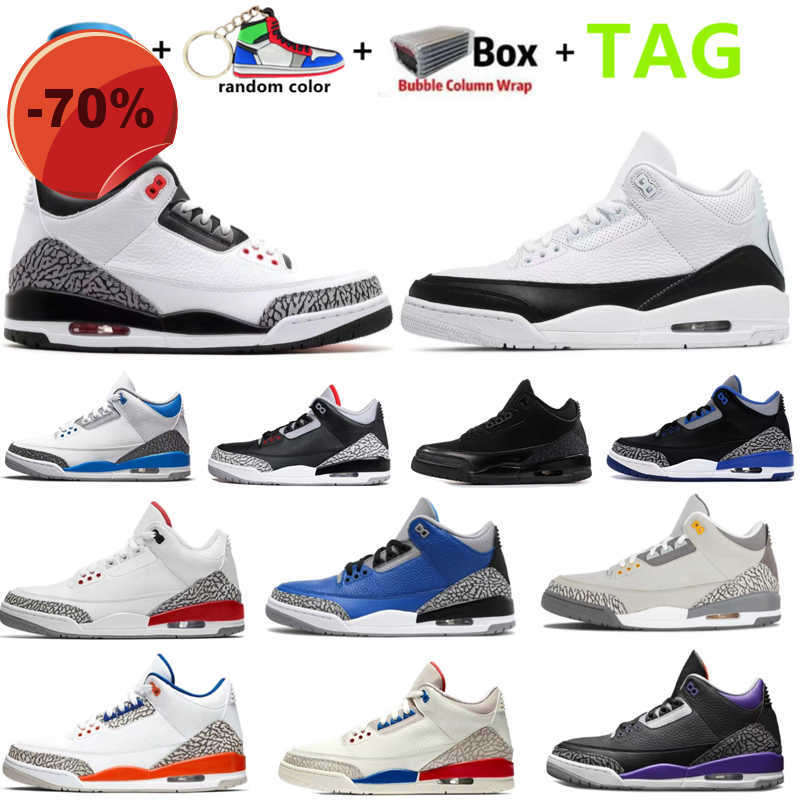 

High shoes 2022 Top Quality III 3 Men 3S Basketball Shoes Oreo White Cement Black Cat Cardinal Red Man Sport Sneakers Trainers True Blue Varsity Royal, Shoesbox