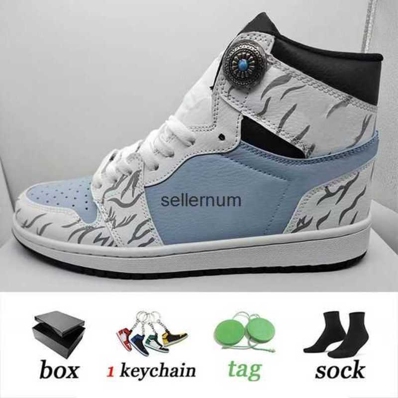 

With Starfish 1 Basketball Shoes High Dark University Blue Hyper Royal Pine Green Jumpman Twist Jorden1s Patent Black 1s Men Women, A40 black phantom 36-46