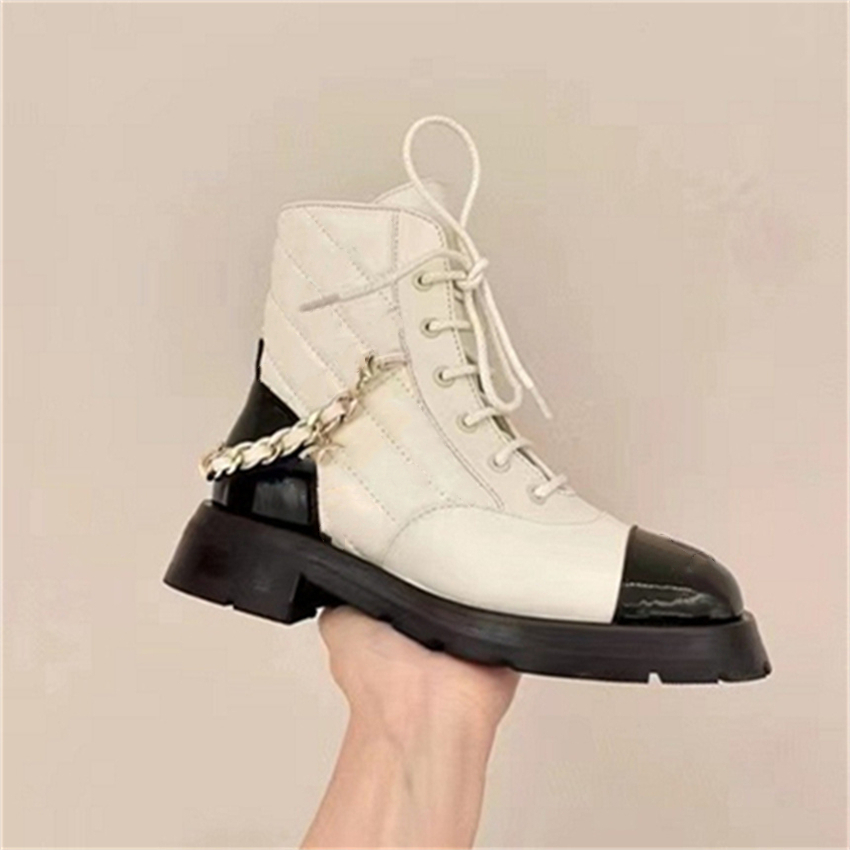 

Luxury Design Boots Channel Fashion Women Retro Decoration Winter Warm Snow Non slip High Heel Martin Knight Tassel Casual Socks Boots 04-014