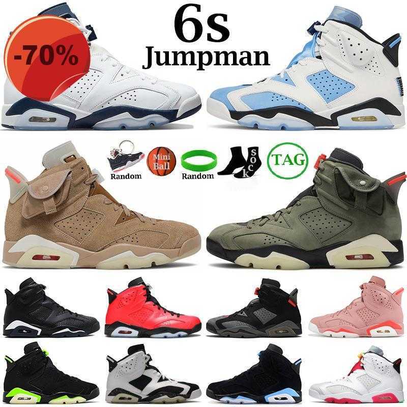

High shoes Jumpman 6 basketball shoes 6s Sneakers for Men UNC White Midnight Navy British Khaki Olive Black Cat Bordeaux Bred Defining Moment mens, 24