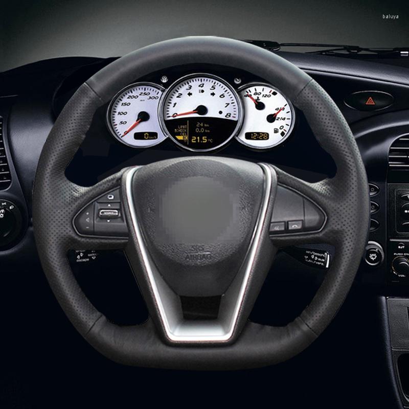 

Steering Wheel Covers Black Artificial Leather Car Cover For Lannia 2022 Maxima