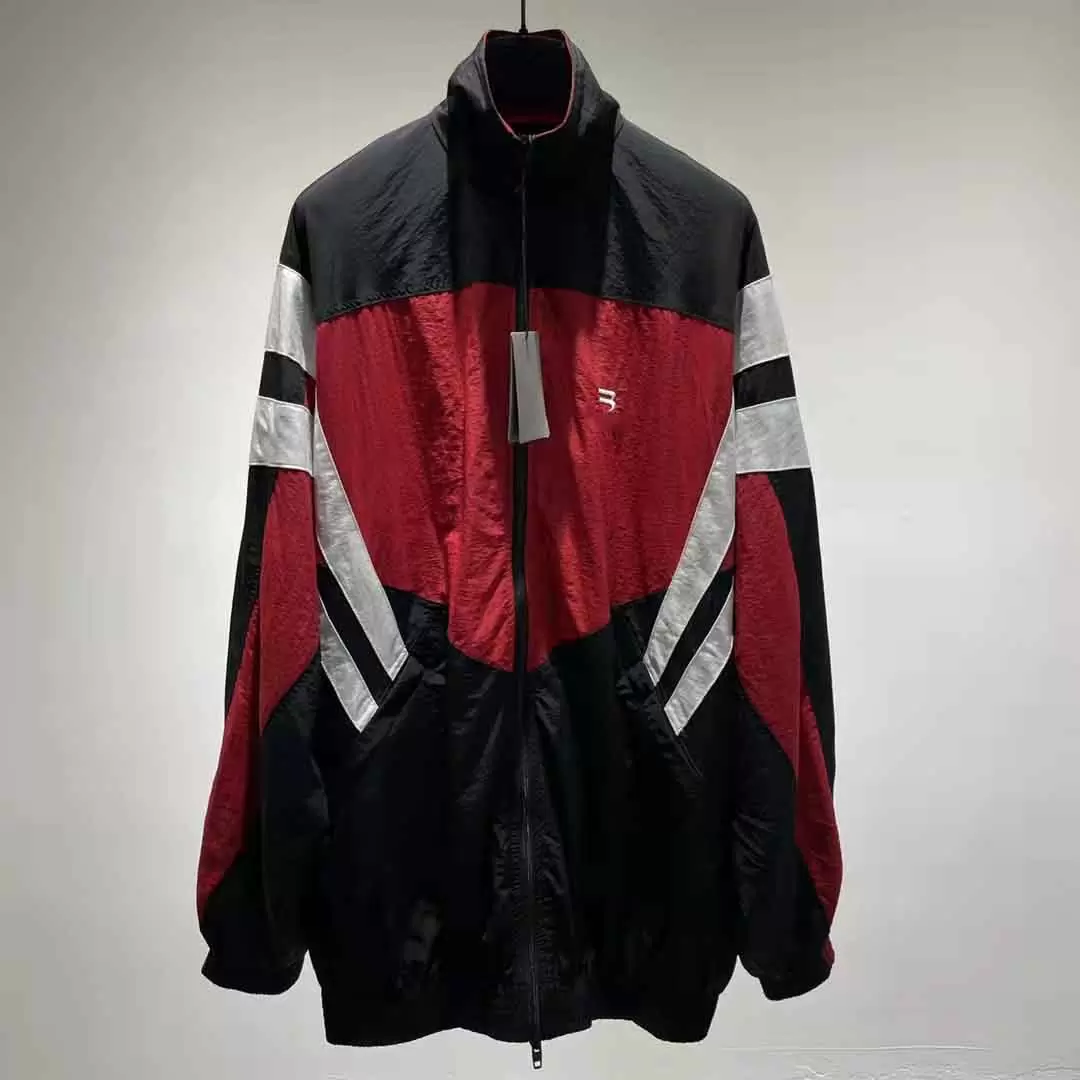 

New AOP jacquard letter knitted sweater in autumn / winter 2021acquard knitting machine e Custom jnlarged detail crew neck cotton 4c5ffs, Red