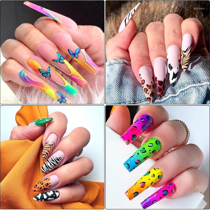 

Nail Art Kits Solid Gel Polish Set 36-Color Builder Glue Extension Autumn Style With 15pcs Brushes For Beginner