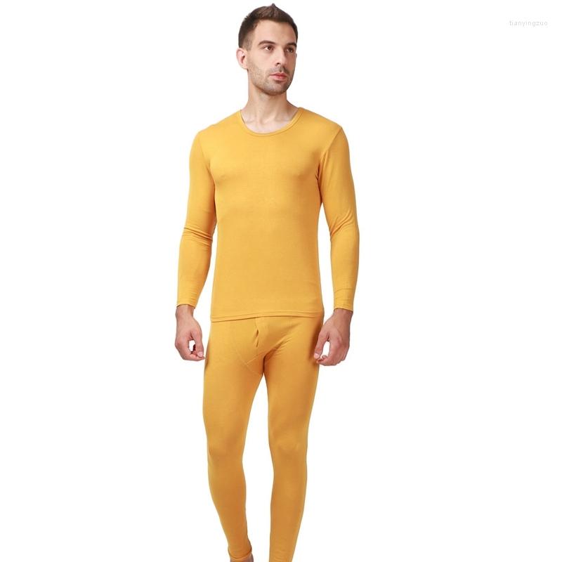

Men's Thermal Underwear Thin Profile Men's Fertilizer In Autumn, Black