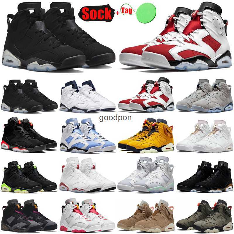 

Metallic Silver 6 mens basketball shoes jumpman 6s shoe UNC Carmine Georgetown Bordeaux Midnight Navy DMP Infrared British Khaki men, #1 metallic silver