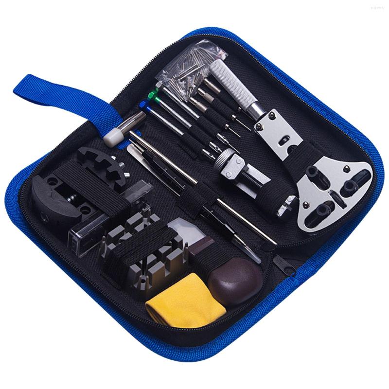 

Watch Repair Kits Kit With Carrying Bag Professional Band Link Pin Tool Set For Battery Replacement Watchmaker