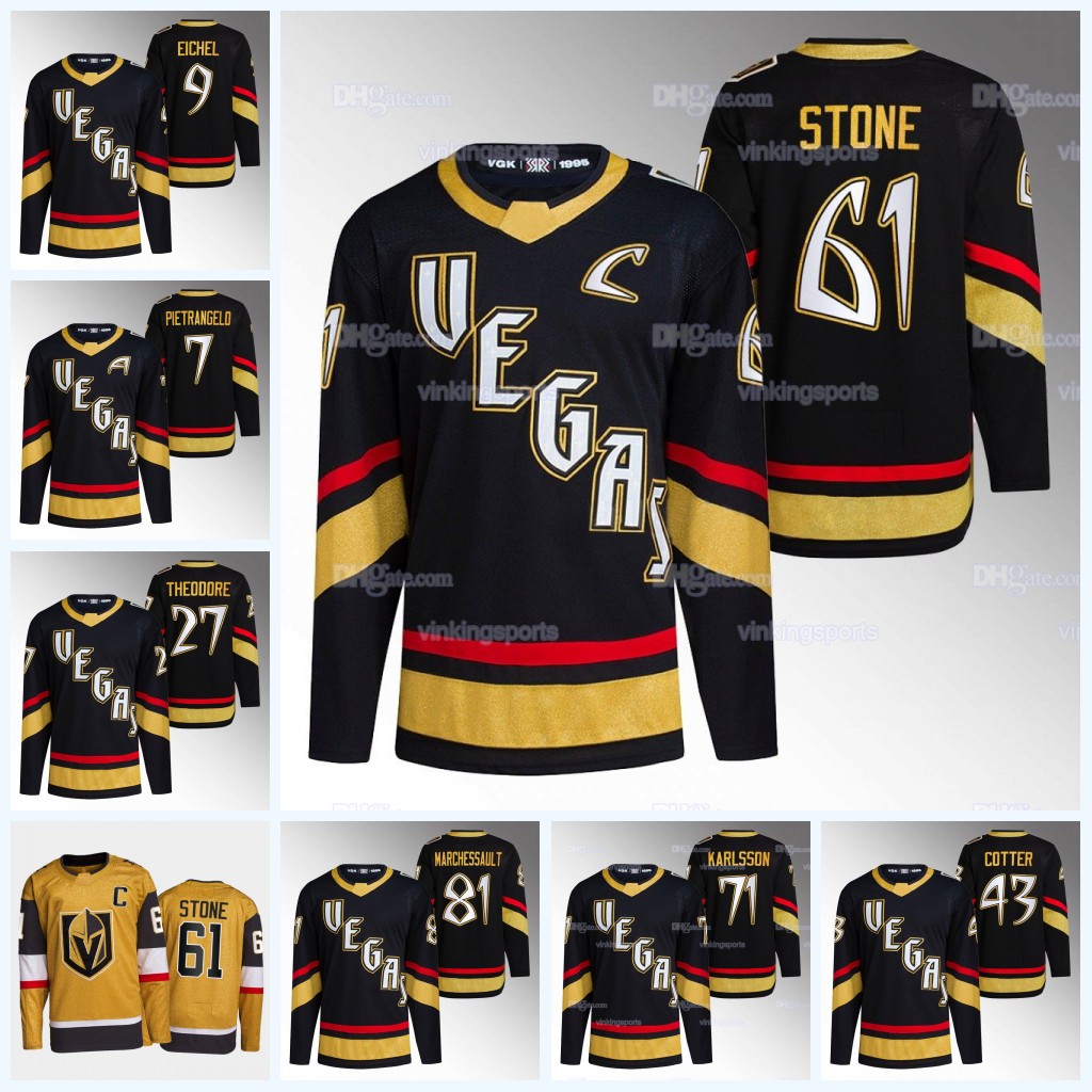 

Mark Stone Vegas Golden Reverse Retro Knights Jersey Alex Pietrangelo Jack Eichel Phil Kessel William Carrier Reilly Smith Shea Weber Robin Paul Cotter, Youth s-xl golden