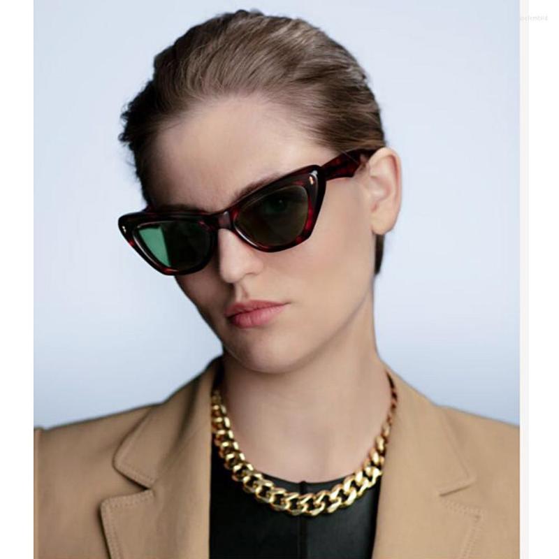 

Sunglasses High Quality Jacques Ladies MARIE Retro CatEye JMM Kelly Glasses Custom Optical Prescription Lenses