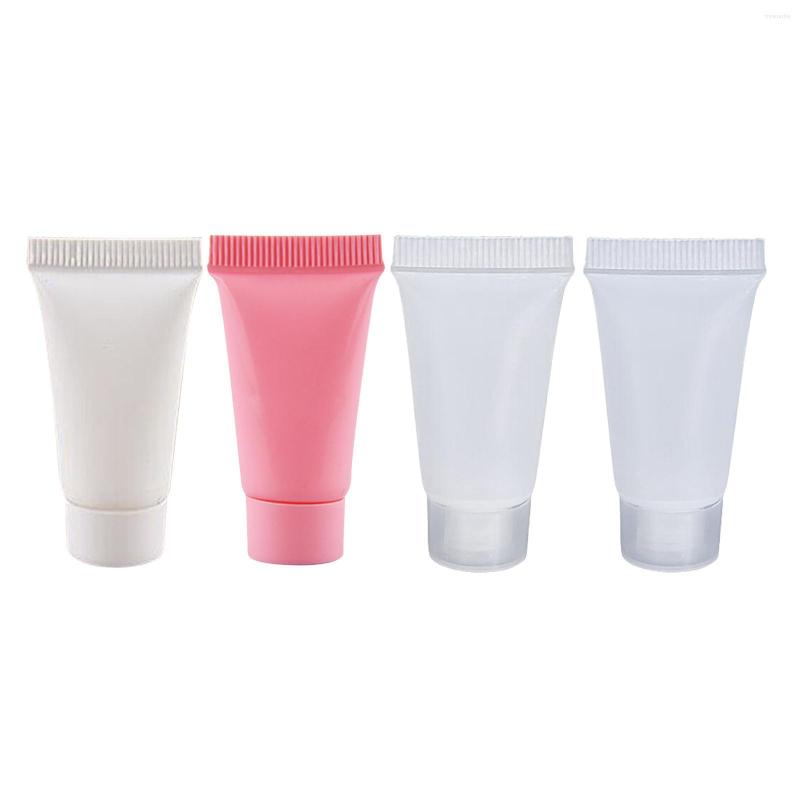 

100Pcs Empty Soft Tubes Bottle 5ml With Caps For Makeup Cream Hand