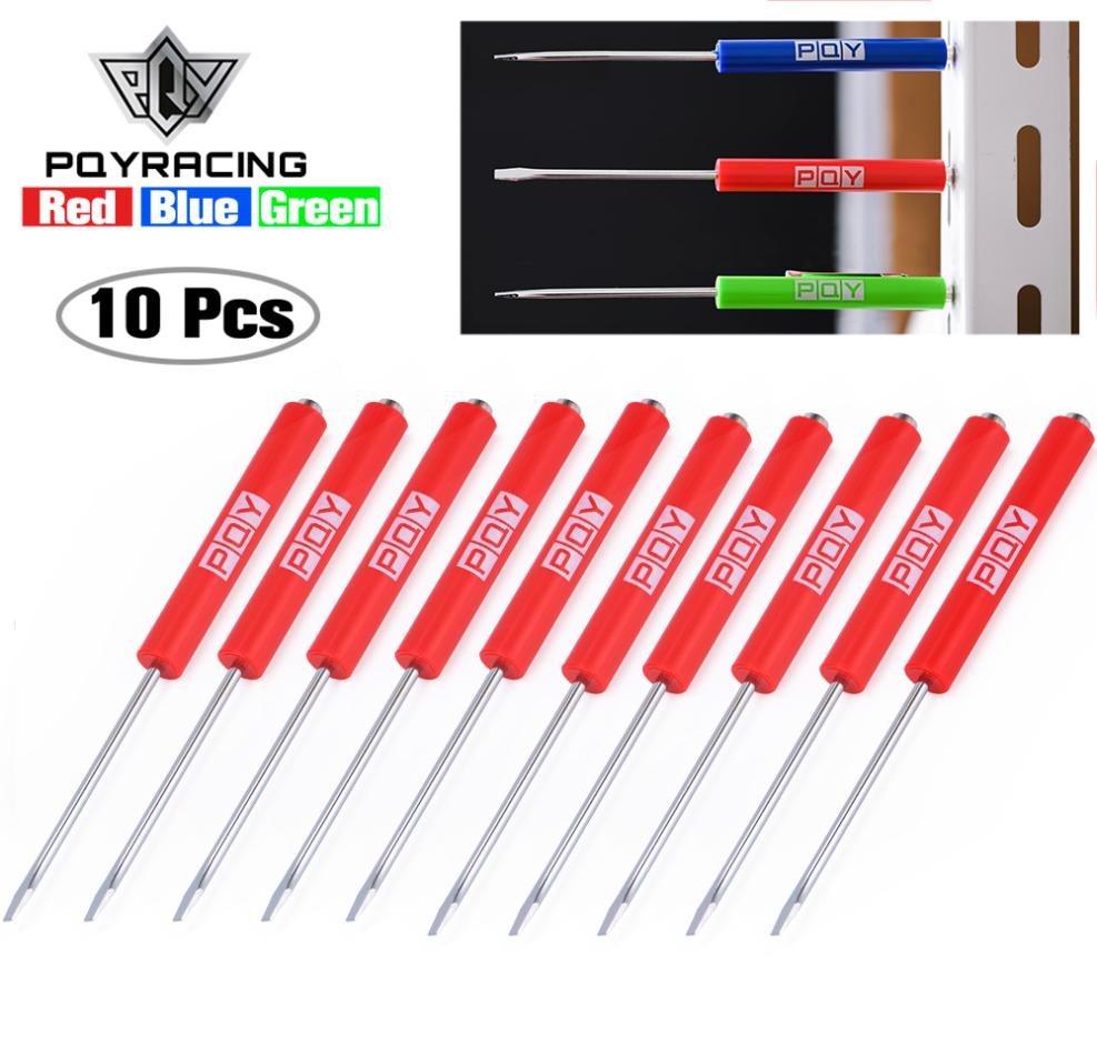 

10Pcs Mini Tops And Pocket Clips Pocket Screwdriver Strong Magnetic Slotted Screwdriver GJ001QY4630290