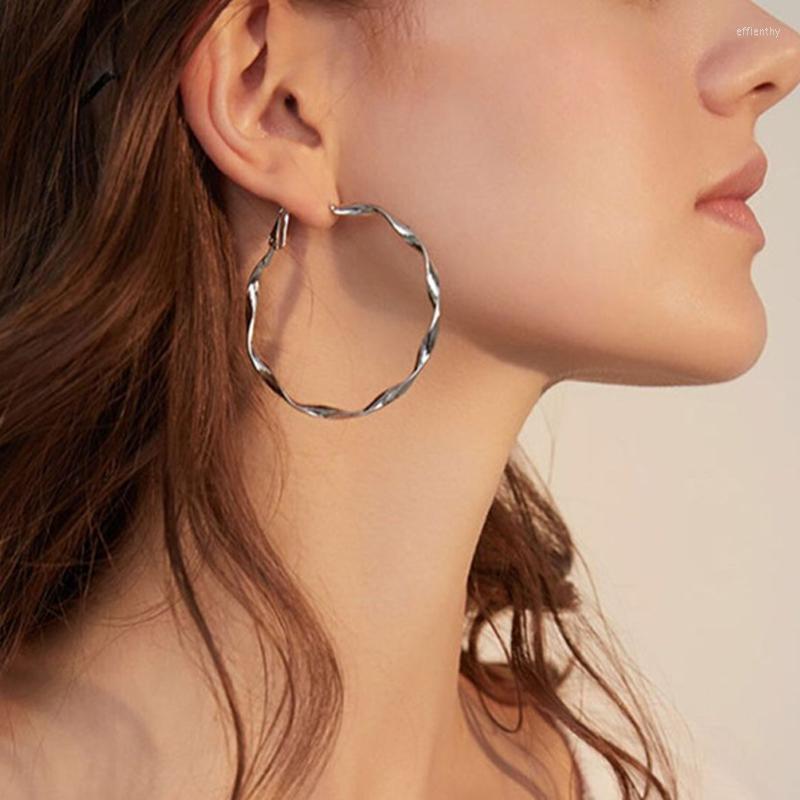 

Backs Earrings Round Drop For Women Simple Design Geometric Earring 2022 Fashion Jewerly Trend Acessories AM3022