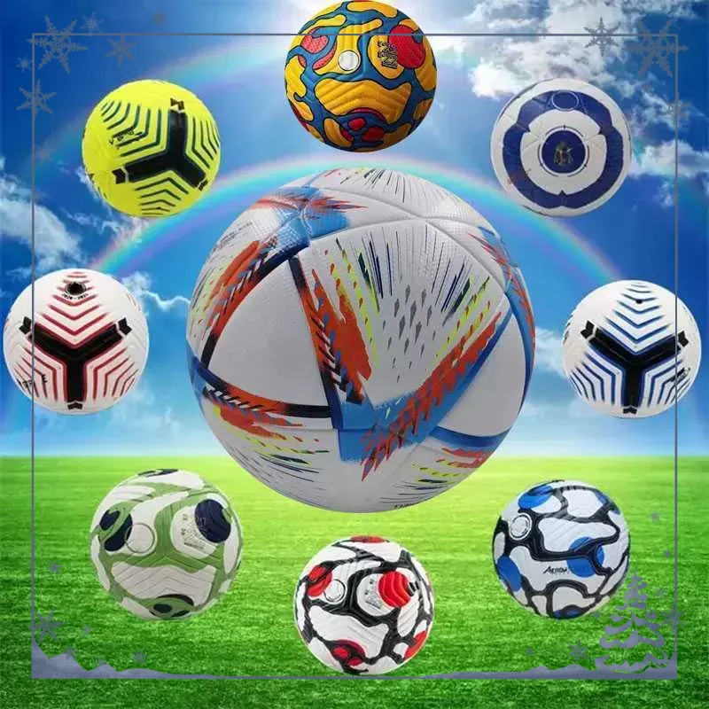 

22 23 season Soccer jerseys maillot de foot World Cup New top soccer Ball Size 5 high-grade nice match football Ship the balls without air National Team