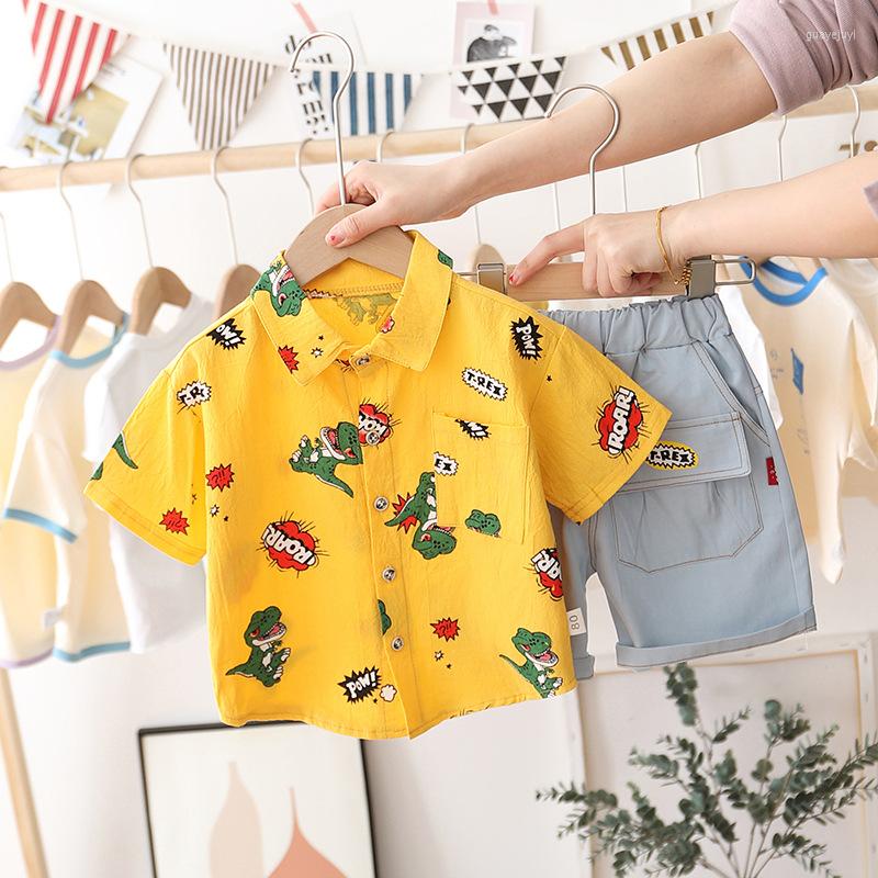

Clothing Sets 2PCS/Set Fashion Baby Boys' Suit Summer Casual Clothes Set Top Shorts For Boys Infant Suits Kids, Green