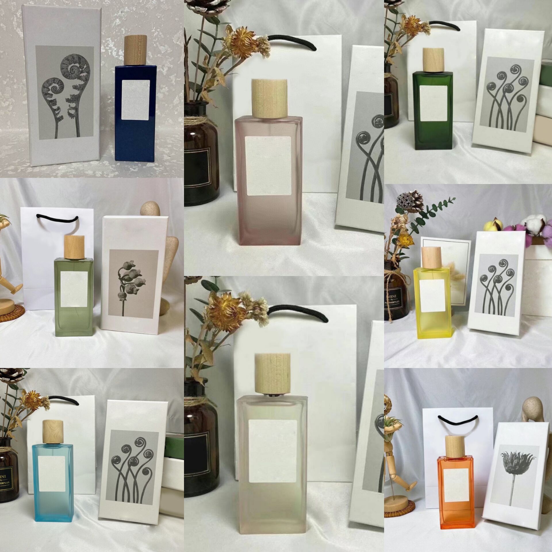 Women Men's Perfume Car Air Freshener Indoor Outdoor Long Lasting Fregrance with Sealed Box 50ml/100ml