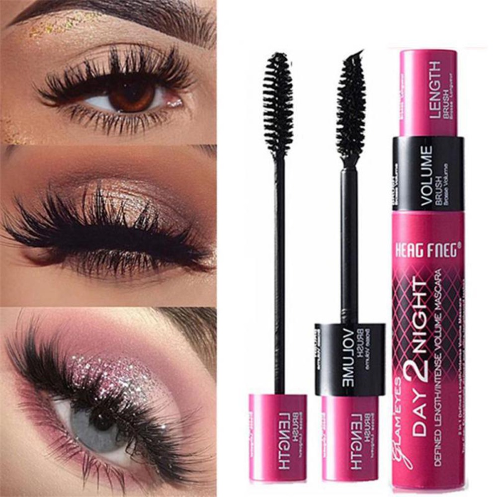 

Curled Lashes Primer Mascara Volumising Lengthening Water-proof and smudge-proof Lash Extension, Black