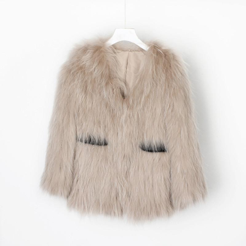 

Women's Fur & Faux Clothes Made Of From Real 2022G. White Fabric Cloth Knitted The Bands
