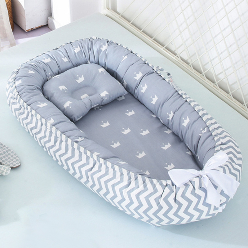 

Bed Rails Portable Travel Baby Nest Multifunction Crib Protection Anti Extrusion Foldable Bassinet Infant Sleep born 221208