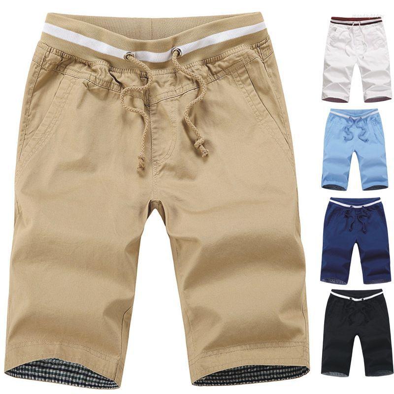 

Men's Shorts Men's Casual Cotton Summer Travel Beach Short For Men High Quality Loose Breathable Leisure Home White Male, Black