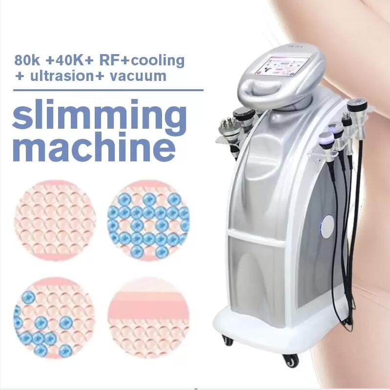 

7 in 1 80k Ultrasonic Cavitation RF Slimming Machine Vacuum Multipolar Radio Frequency Lipo suction Body Shaping weight reduce skin tighten Beauty Equipment
