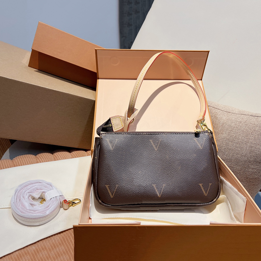 

5A Designer Bag Luxury Purse H Brand Shoulder Bags Leather Handbag Woman Crossbody Messager Cosmetic Purses Wallet by top99 W106 006, #1