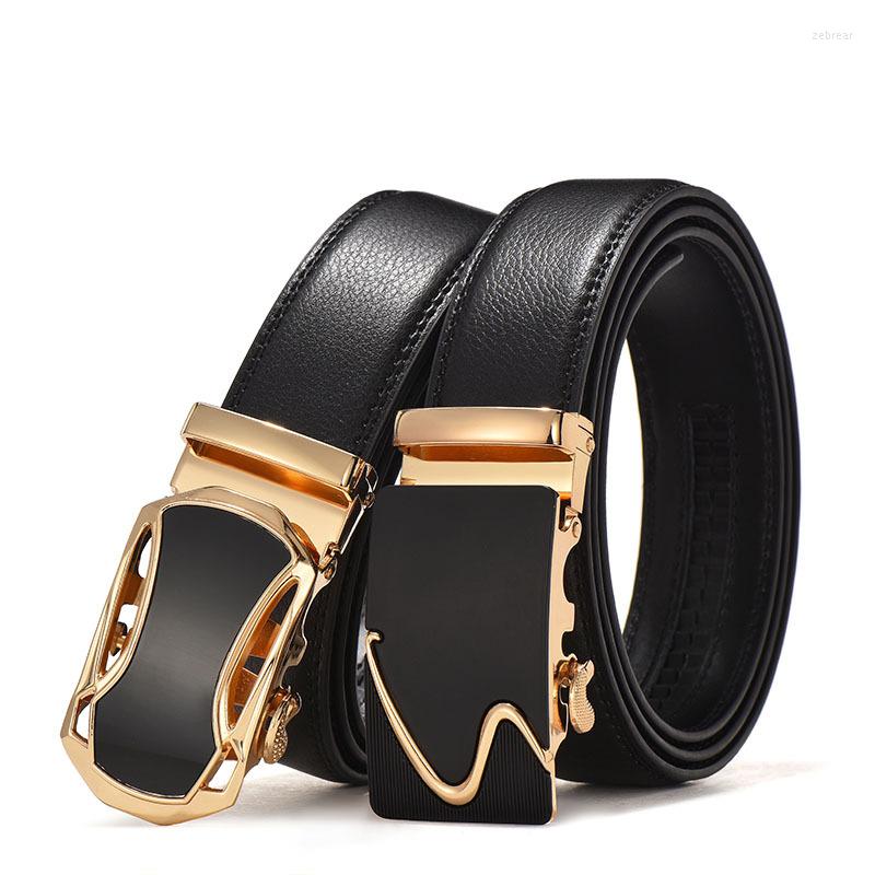 

Belts Wh83B Men Brown Black Color 130cm 150cm Long Cowhide Leather