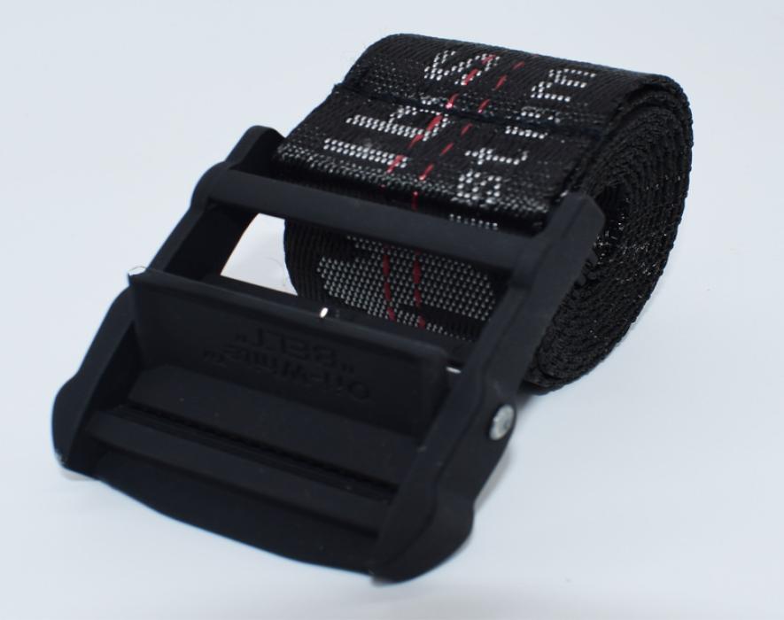 

Colorful Embroidered Canvas Belt Personalized Letter Trouser Waistband Versatile Fashion Off Buckle For Women and Girls White Belt3630410, With logo