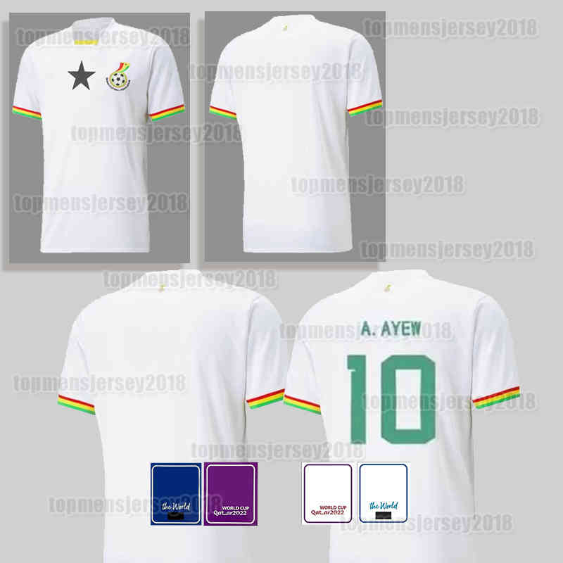 

Ghana 5 THOMASSoccer Jerseys 2022 2023 J.AYEW J WILLIAMS KYEREH A.AYEW SULEMANA KUDUS LAMPTEY BOUFAL SAMED AIDOO AMARTEY SALISU 22 23 TADIC Men Football Shirt uniforms, Men (jia na)