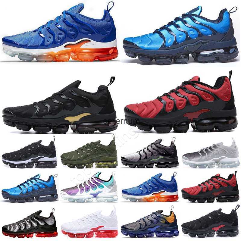 

Tn plus Running shoes For Men women Triple Black White Pink Rise PURPLE LEMON LIME Volt mens trainers Sports Sneakers 40-46, Color 21