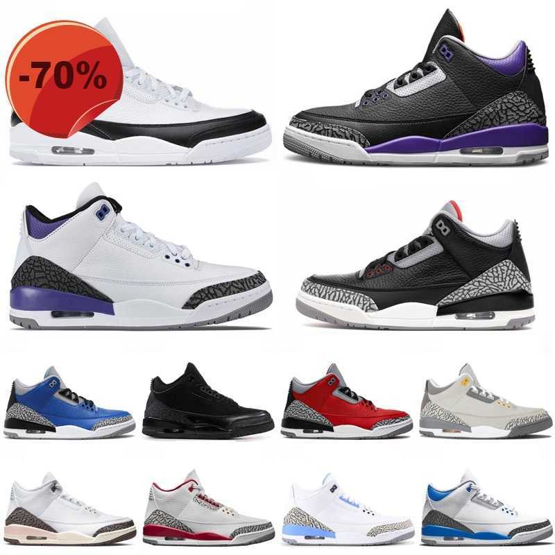 

High shoes 3s Jumpman 3 Mens Basketball Shoes Cardinal Red Muslin Neapolitan Racer Blue Desert Elephant Cool Grey Pine Green UNC Sports Outdoor, (5)