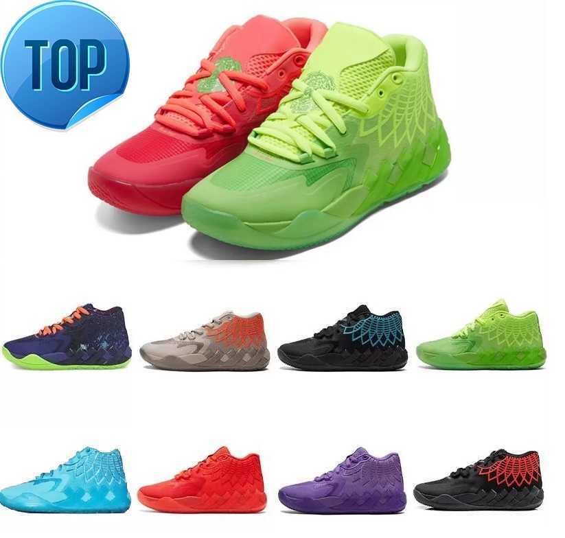 

Athletic TOP Shoes 2023 LaMelo Ball MB.01 Signature Basketball Shoes Buzz City Not From Here Red Blast Rock Ridge yakuda store, 2.0 white red