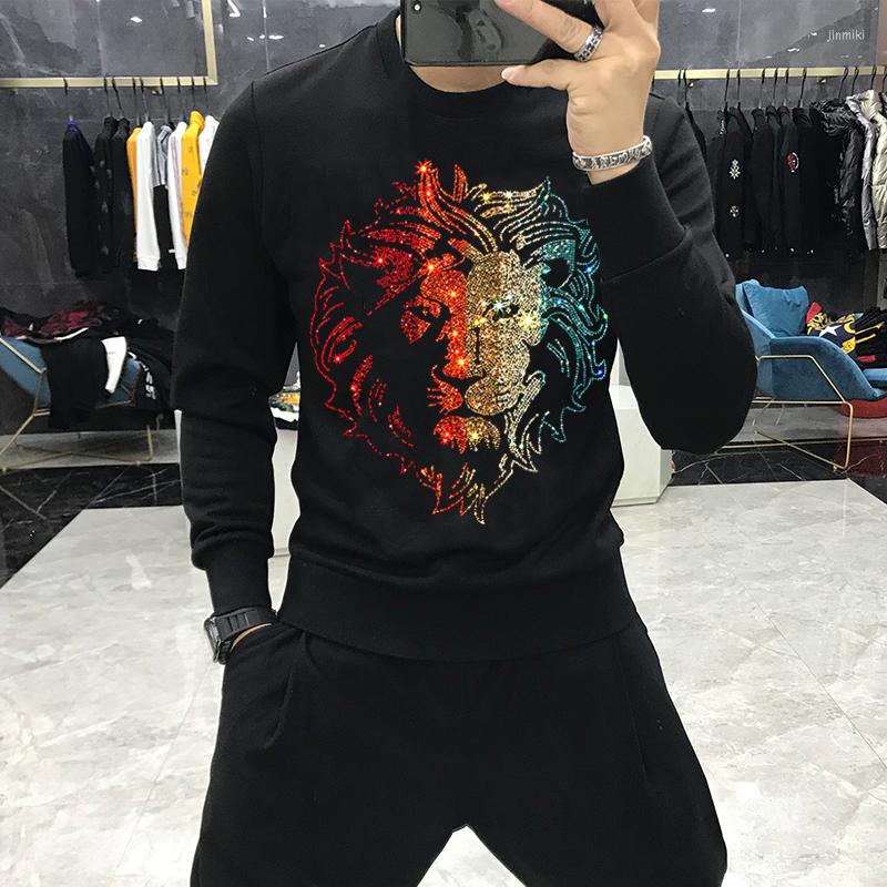 

Men's Hoodies Simple Casual Winter Hoodie Comfortable Heavy Craft Diamond Sweatshirt Oversized Pullover, As shown asian size