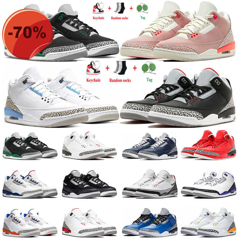 

High shoes men basketball shoes 3s jumpman 3 cardinal red pine green midnight navy Blue cement court Purple doernbecher mens trainers outdoor sports, #1 cardinal red