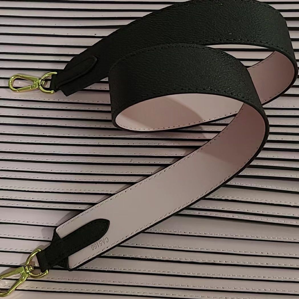 

brand Designer shoulder straps for handbags Bucket Boston hobo Evening bags women Top quality famous men crossbody bag PU Leather Bag Parts strap 5098a