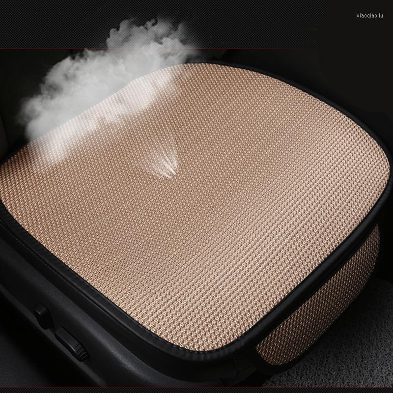 

Car Seat Covers Summer Cover Breathable Ice Silk Four Seasons Cushion Protector Pad Front Fit For Most Cars