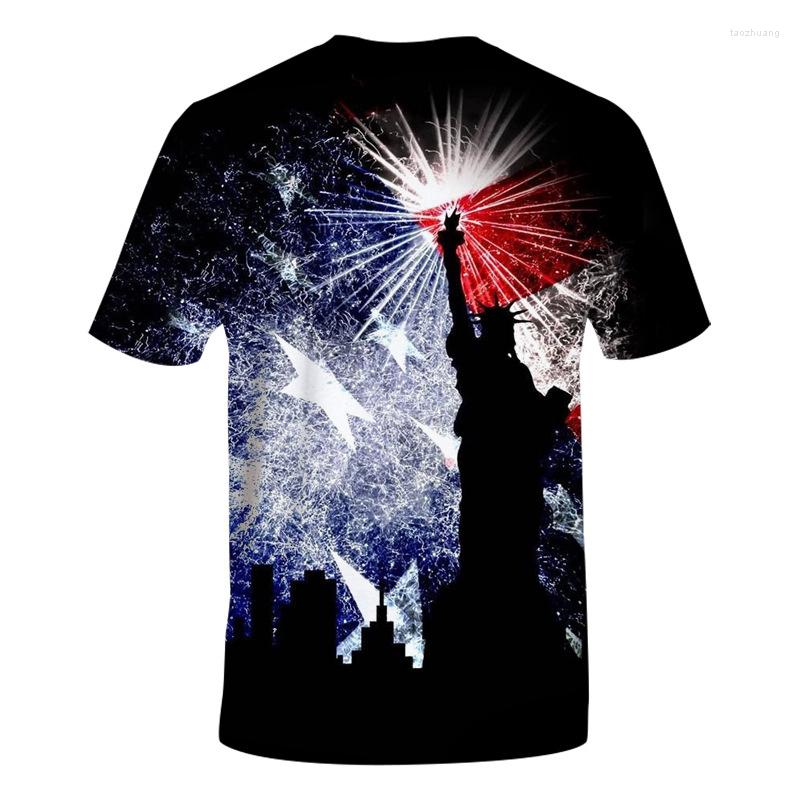 

Men' T Shirts Men' T-Shirts Fashion Independence Day Printed Men Tops Casual Male Tees T-Shirt Outfit 2022, 08